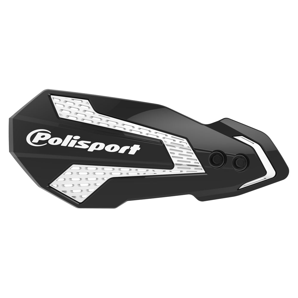 POLISPORT HAND GUARD MX FLO INC BAR & LEVER MOUNT KAWASAKI KX250F 20-23, KX450F 19-23