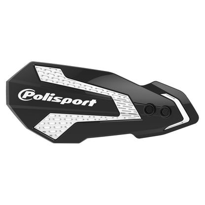POLISPORT HAND GUARD MX FLO INC BAR & LEVER MOUNT KAWASAKI KX250F 20-23, KX450F 19-23