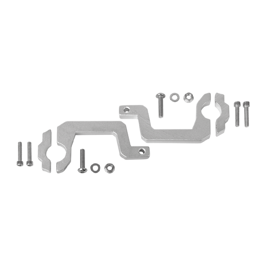 POLISPORT HAND GUARD MOUNTING KIT ROCK UNIVERSAL ALUMINIUM NEW
