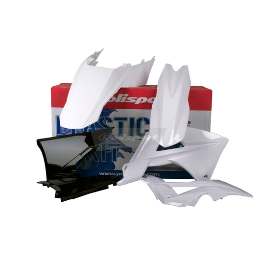POLISPORT BOX KIT GAS GAS EC/ECE/ECF 2011 WHITE