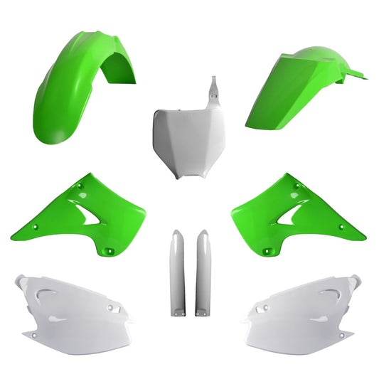 POLISPORT BOX KIT KAWASAKI KX125-250 03 INC FORK GUARDS OEM