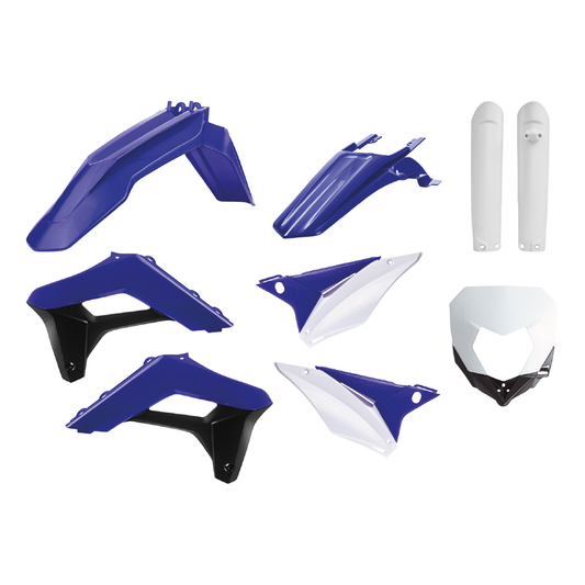POLISPORT BOX KIT SHERCO SE-R/SE-F 17-23 FULL ENDURO (INC HEADLIGHTMASK & FORKGUARDS)