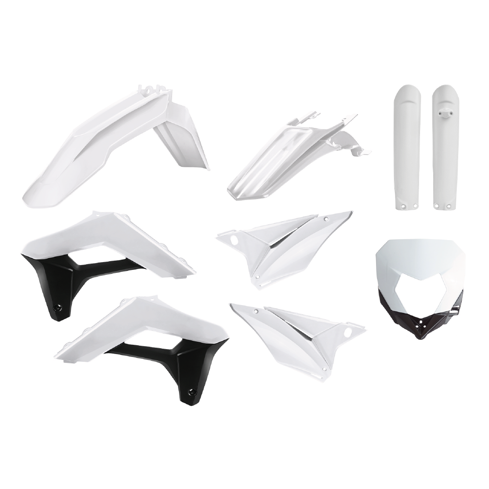 POLISPORT BOX KIT SHERCO SE-R/SE-F 17-23 FULL ENDURO (INC HEADLIGHTMASK & FORKGUARDS)