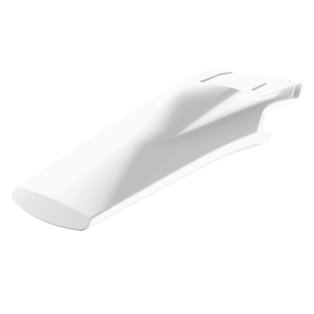 POLISPORT REAR FENDER HUSQVARNA TC/FC/TX/FX 19-22, TE/FE 20-23 WHITE (WITH LUGS) OEM 19-22