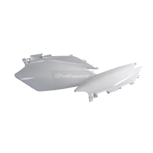 POLISPORT SIDE PANEL HONDA CRF250R 11-13, CRF450R 11-12 WHITE