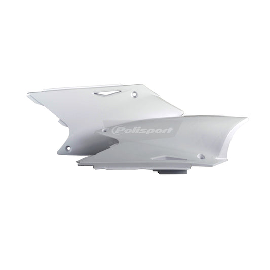 POLISPORT SIDE PANEL KAWASAKI/SUZUKI KX250F 04-05, RM-Z250 04-06 WHITE