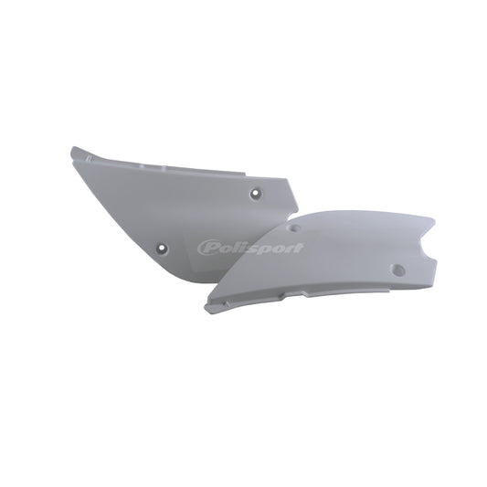 POLISPORT SIDE PANEL KAWASAKI/SUZUKI KX85/100 98-13, RM100 03-08 WHITE