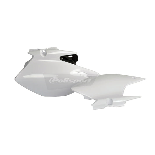 POLISPORT SIDE PANEL YAMAHA WR250F 07-14 WR450F 07-11 WHITE