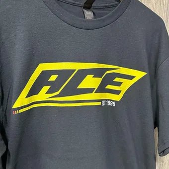 ACE T - SHIRT - BLOCK YELLOW EDITION - ACE Race Shop