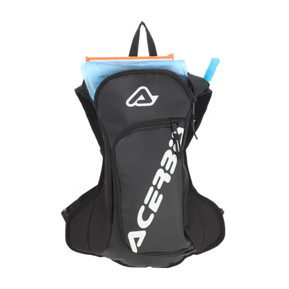 ACERBIS 5L BACKPACK ACQUA LOGO BLACK&WHITE - ACE Race Shop