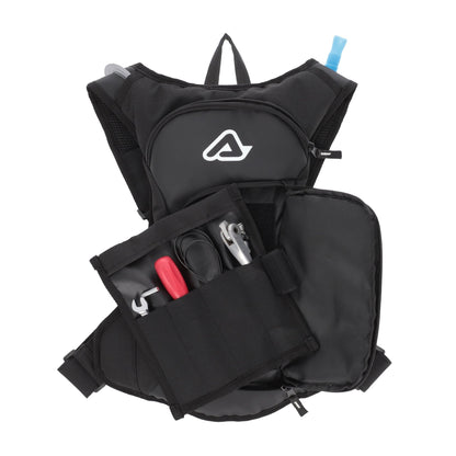 ACERBIS 5L BACKPACK ACQUA LOGO BLACK&WHITE - ACE Race Shop