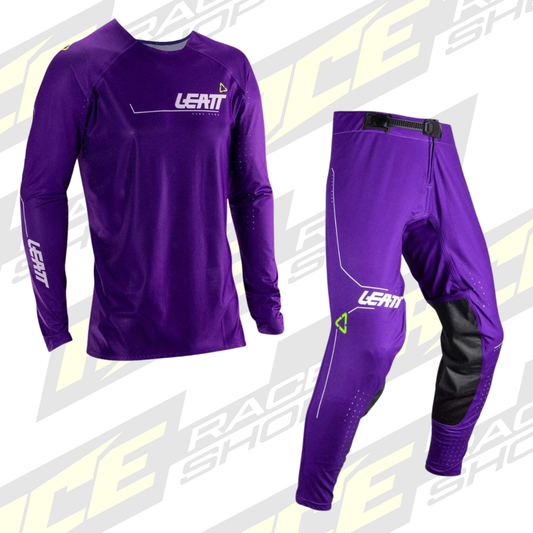 LEATT 2026 5.5 MOTOCROSS/ENDURO KIT COMBO - ULTRAWELD PURPLE