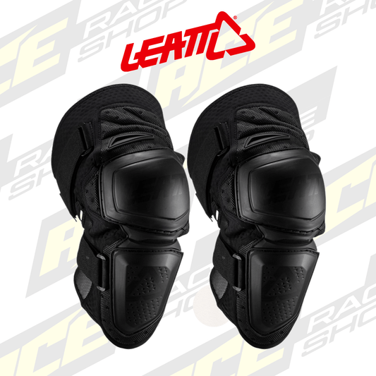 ADULT LEATT KNEE GUARD ENDURO BLACK PAIR S/M - ACE Race Shop