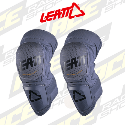 ADULT LEATT MX KNEE GUARD 3DF HYBRID FLINT SMALL/MEDIUM - ACE Race Shop