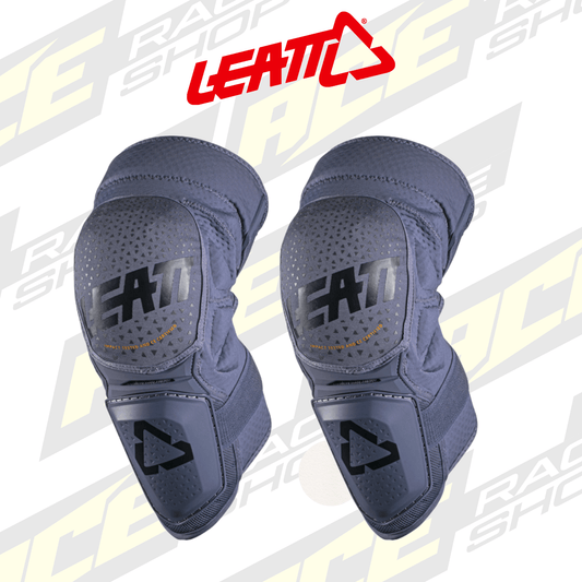 ADULT LEATT MX KNEE GUARD 3DF HYBRID FLINT SMALL/MEDIUM - ACE Race Shop