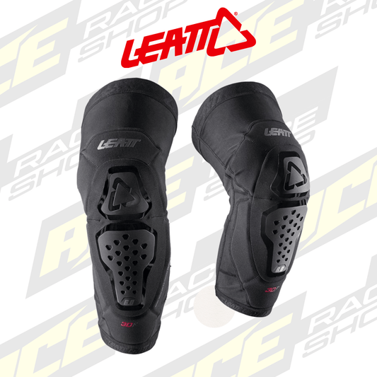 ADULT LEATT MX KNEE GUARD 6.0 EVO BLACK MOTOCROSS & ENDURO - ACE Race Shop