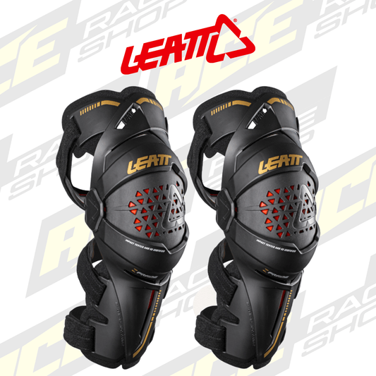ADULT MX LEATT KNEE BRACE Z - FRAME BLACK (PAIR) MOTOCROSS & ENDURO - ACE Race Shop