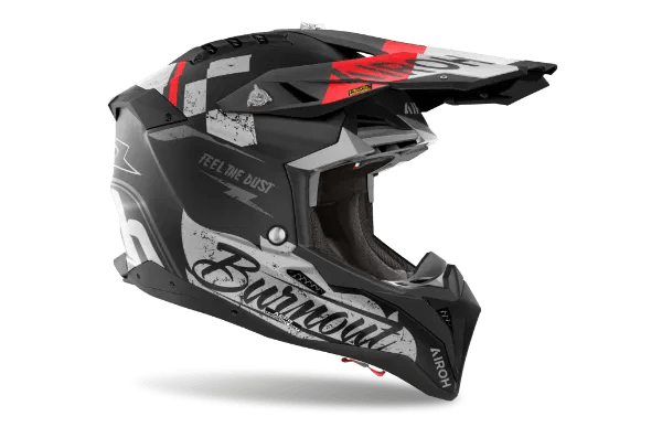 Airoh Aviator 3 Burnout Matt MX Helmet - ACE Race Shop