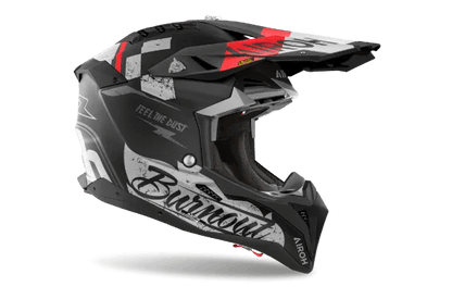 Airoh Aviator 3 Burnout Matt MX Helmet - ACE Race Shop