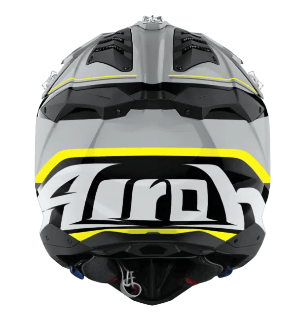 Airoh Aviator 3 Leader Yellow Gloss MX Motocross/Enduro Helmet - ACE Race Shop