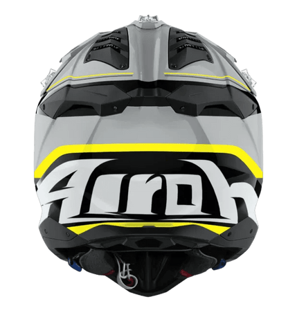 Airoh Aviator 3 Leader Yellow Gloss MX Motocross/Enduro Helmet - ACE Race Shop