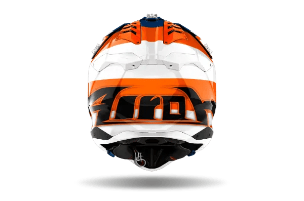 Airoh Aviator 3 Monach Orange Gloss MX Helmet - ACE Race Shop