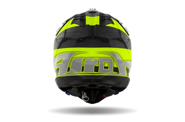 Airoh Aviator 3 Monach Yellow Matt MX Helmet - ACE Race Shop