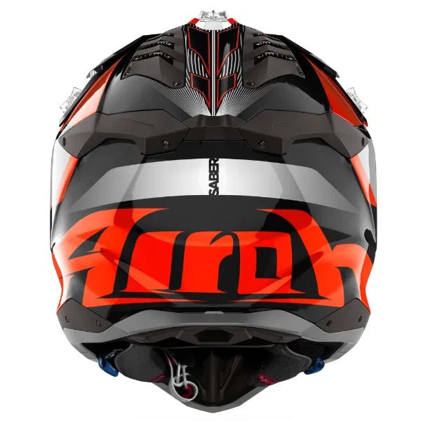 Airoh Aviator 3 Saber Orange Gloss MX Helmet 22:06 - ACE Race Shop