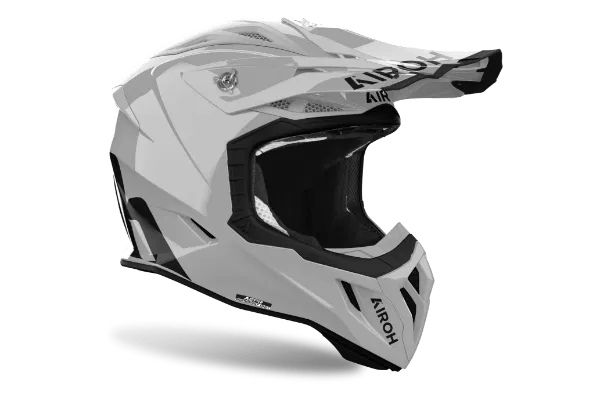 Airoh Aviator Ace 2 Cement Grey Gloss MX Helmet - ACE Race Shop