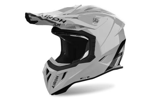 Airoh Aviator Ace 2 Cement Grey Gloss MX Helmet - ACE Race Shop
