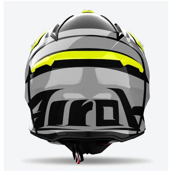 Airoh Aviator Ace 2 Engine Yellow Gloss MX Helmet - ACE Race Shop
