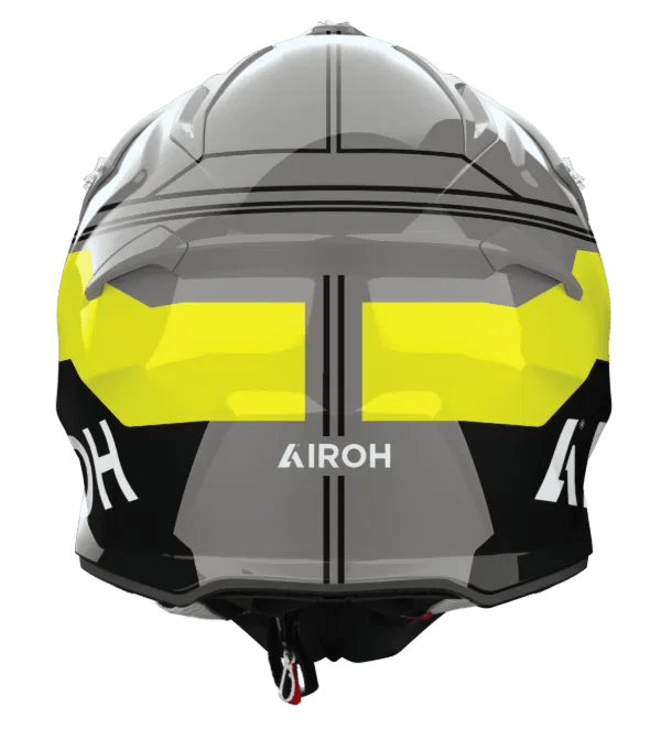 Airoh Aviator Ace 2 Fury Yellow Gloss MX Motocross/Enduro Helmet - ACE Race Shop