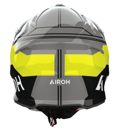 Airoh Aviator Ace 2 Fury Yellow Gloss MX Motocross/Enduro Helmet - ACE Race Shop