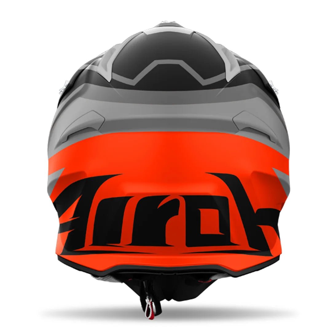 Airoh Aviator Ace 2 Ground Orange Matt MX Helmet - ACE Race Shop