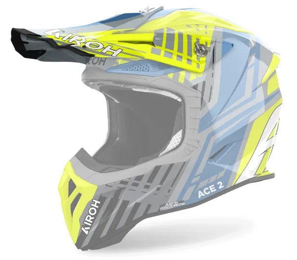 Airoh Aviator ACE 2 Helmet peaks - (all colours/designs) - ACE Race Shop
