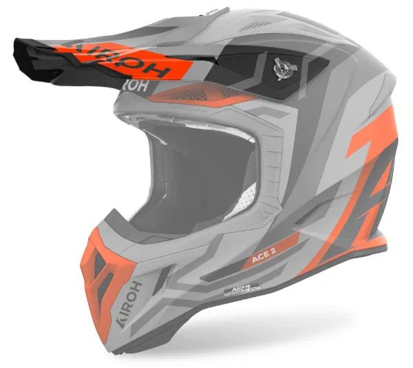 Airoh Aviator ACE 2 Helmet peaks - (all colours/designs) - ACE Race Shop