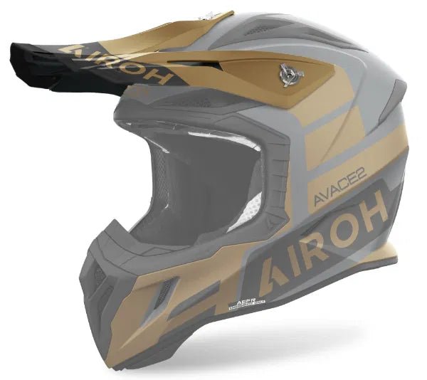 Airoh Aviator ACE 2 Helmet peaks - (all colours/designs) - ACE Race Shop
