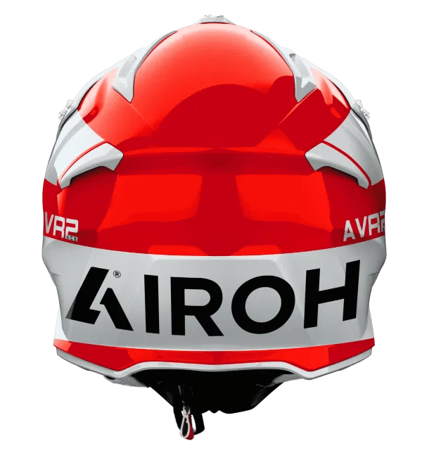 Airoh Aviator Ace 2 Iron Red Gloss MX Motocross/Enduro Helmet - ACE Race Shop
