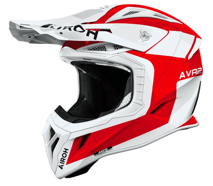 Airoh Aviator Ace 2 Iron Red Gloss MX Motocross/Enduro Helmet - ACE Race Shop