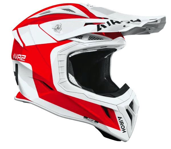 Airoh Aviator Ace 2 Iron Red Gloss MX Motocross/Enduro Helmet - ACE Race Shop