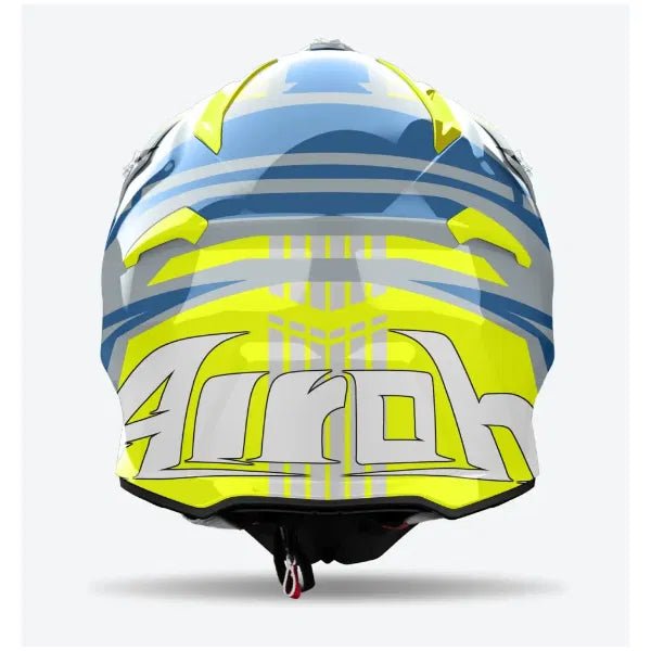 Airoh Aviator Ace 2 Proud Yellow Gloss MX Helmet - ACE Race Shop