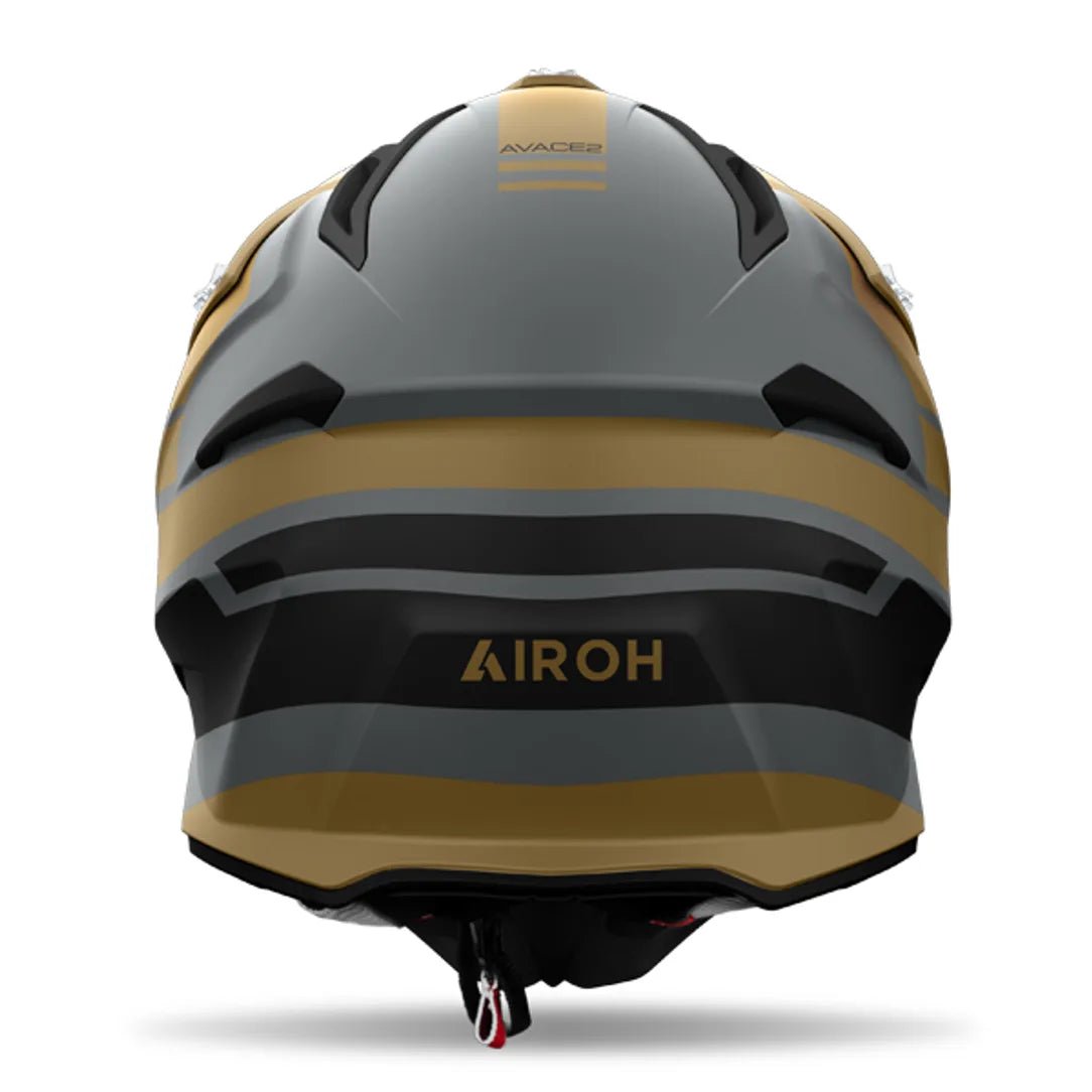 Airoh Aviator Ace 2 Sake Gold Matt MX Helmet - ACE Race Shop