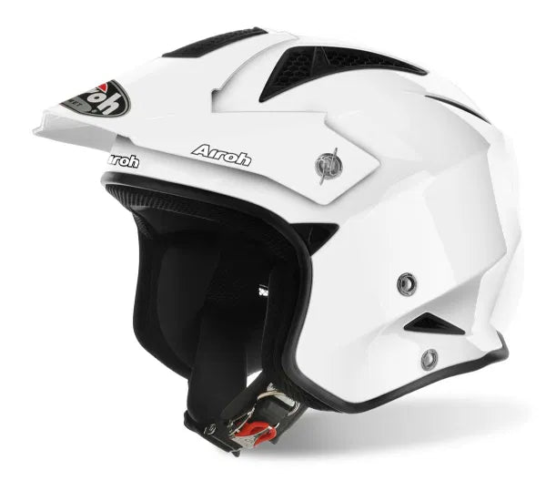 Airoh TRRS Color Gloss White Trials Helmet - ACE Race Shop