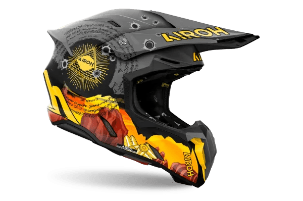Airoh Twist 3 Adventure Matt MX Helmet - ACE Race Shop