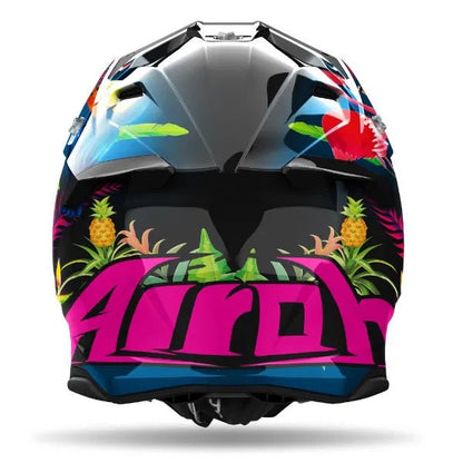 Airoh Twist 3 Amazonia Gloss MX Helmet - ACE Race Shop