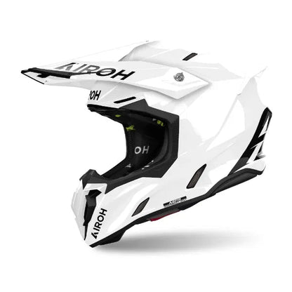 Airoh Twist 3 Color White Gloss MX Helmet - ACE Race Shop
