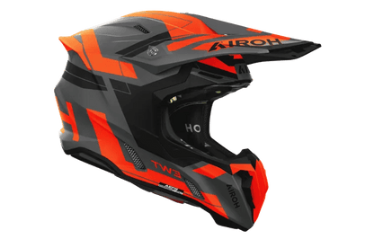AIROH TWIST 3 DYNASTY ORANGE MATT MX HELMET - ACE Race Shop