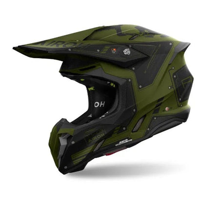 Airoh Twist 3 Military Matt MX Helmet - ACE Race Shop