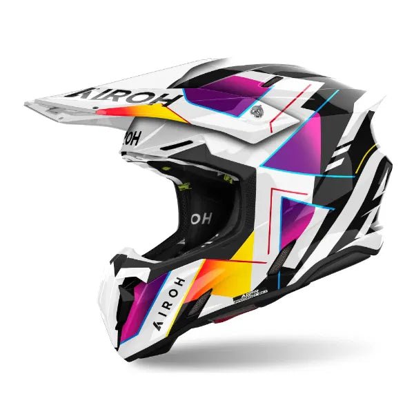 Airoh Twist 3 Rainbow Gloss MX Helmet - ACE Race Shop