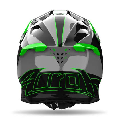 Airoh Twist 3 Shard Green Gloss MX Helmet - ACE Race Shop